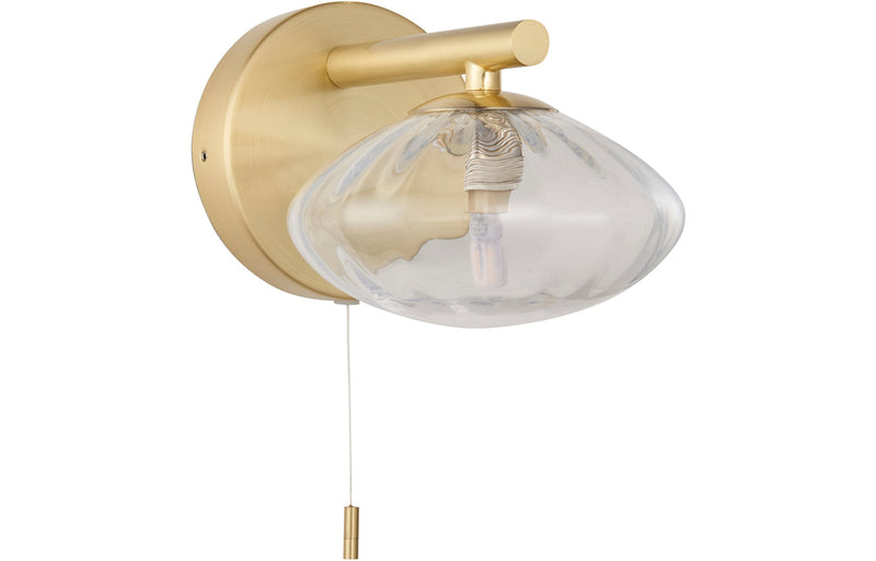 Europa Wall Light - Brushed Brass