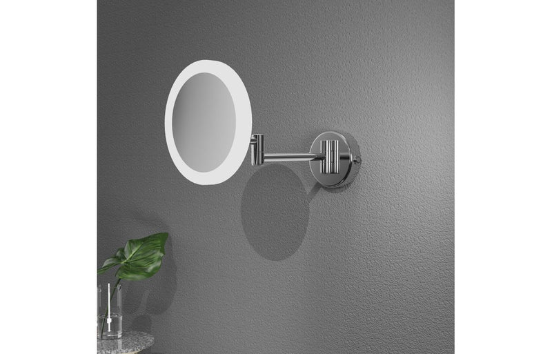 Nova Round LED Cosmetic Mirror - Frameless
