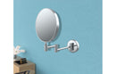Flow Round Cosmetic Mirror - Chrome