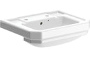 Ascot 495x445mm 2Th Semi Recessed Basin