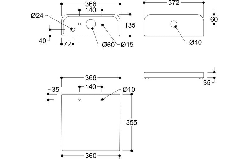 Charm Short Projection Close Coupled Fully Shrouded WC and Wrapover Soft Close Seat