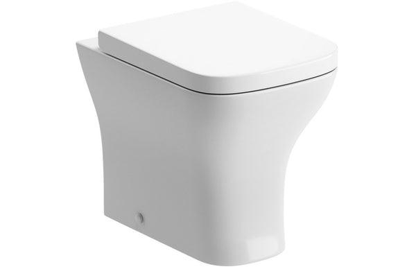 Charm Back To Wall WC and Wrapover Soft Close Seat
