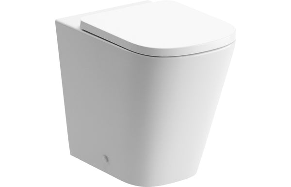 Cromwell Rimless Back To Wall Short Projection WC and Soft Close Seat