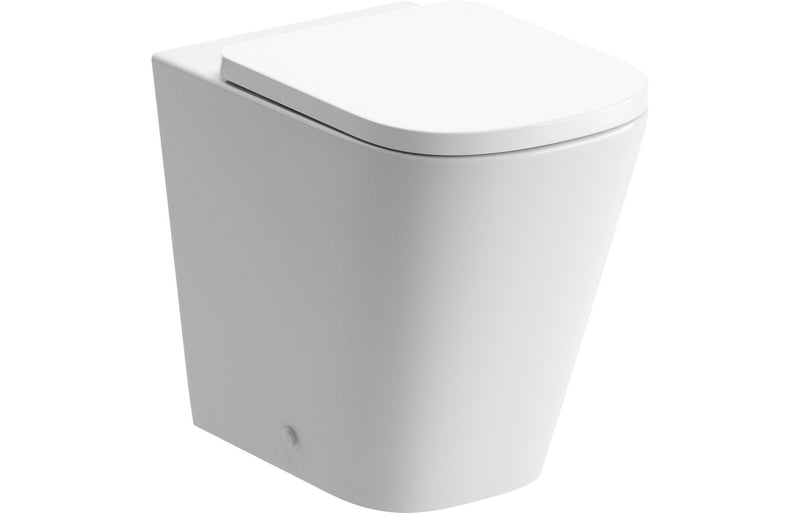 Cromwell Rimless Back To Wall Short Projection WC and Soft Close Seat