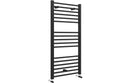 Serena Straight 30mm Ladder Radiator (600x1200x30mm) - Matt Black