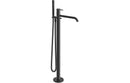 Vema Maira Floor Standing Bath Filler - Matt Black