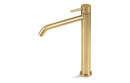 Vema Tiber Tall Basin Mixer - Brushed Brass