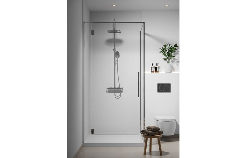 Fibo Timeless - Crystal White - Silk (Plain Panel) - Single