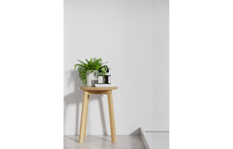 Fibo Timeless - Crystal White - Silk (Plain Panel) - Single