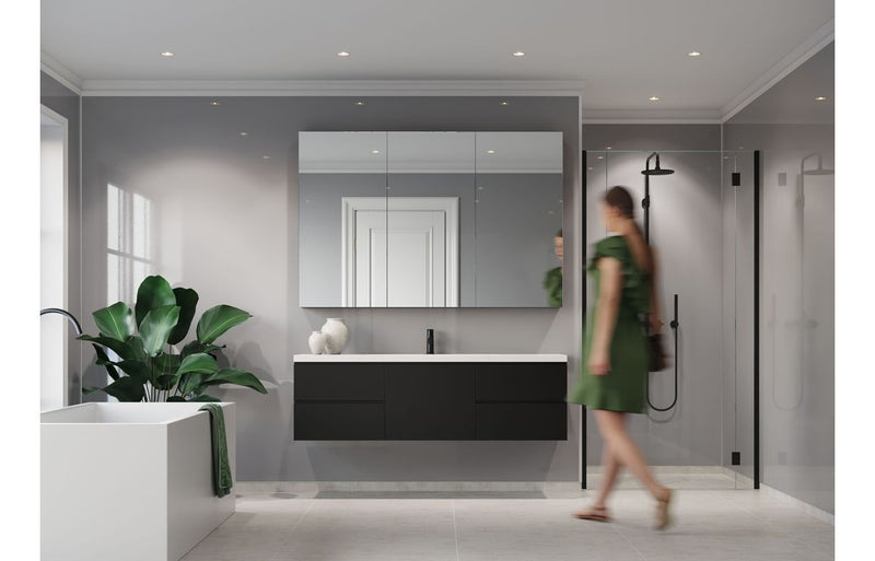 Fibo Timeless - Medium Grey (Plain Panel) - Single