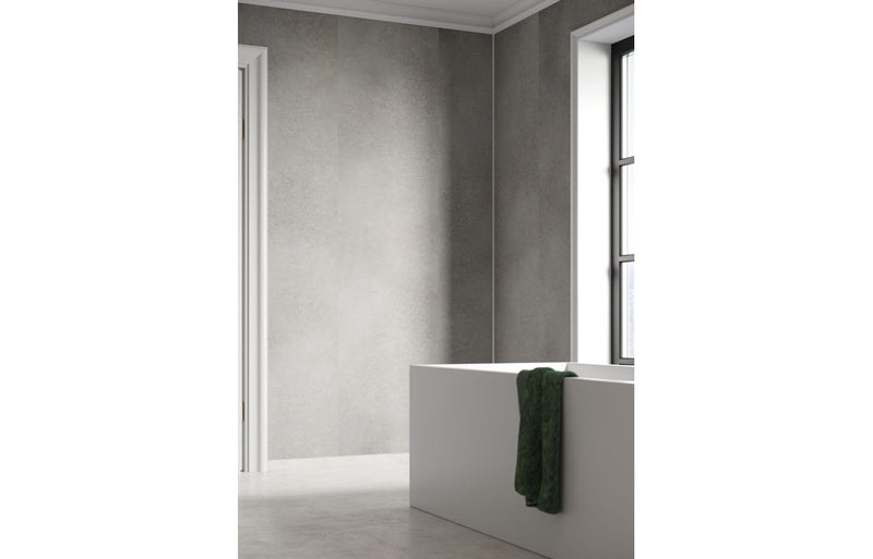 Fibo Signature - Grey Concrete (Plain Panel) - Single