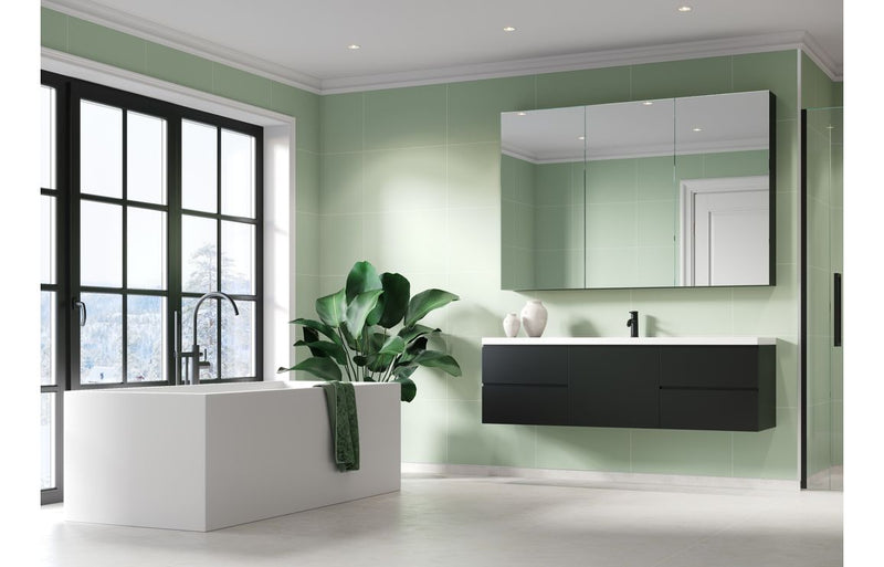 Fibo Contemporary - Light Green (Tile Effect) - Single