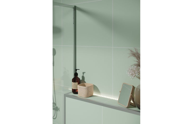 Fibo Contemporary - Light Green (Tile Effect) - Single