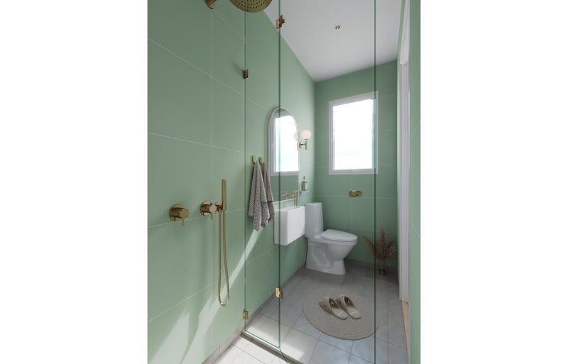 Fibo Contemporary - Light Green (Tile Effect) - Single