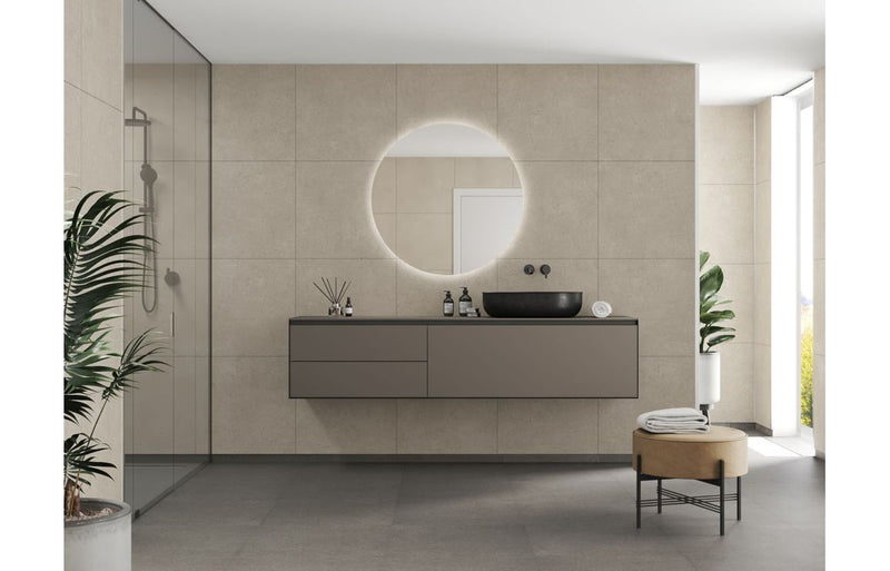 Fibo Scandinavian - Rough Cement (Tile Effect) - Single