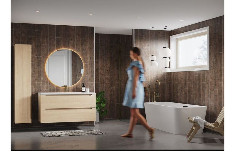 Fibo Scandinavian - Rough Wood (Vertical Plank) - Single