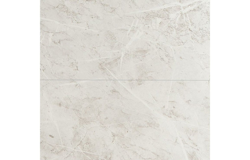 Fibo Marble - White Marble (Tile Effect) - Single