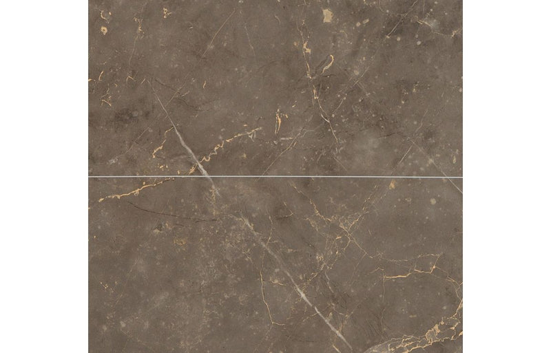Fibo Marble - Brown Marble (Tile Effect) - Single