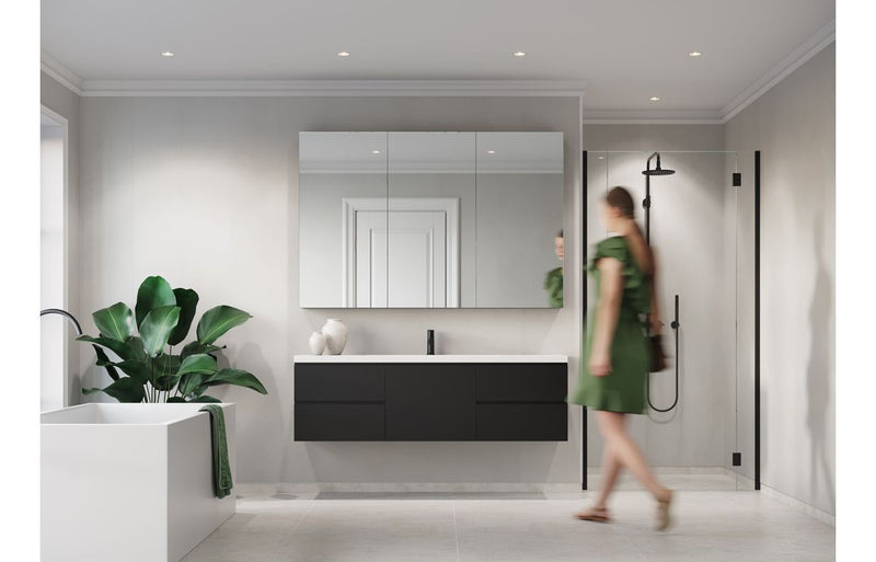 Fibo Urban - Grey Cement (Chevron) - Single