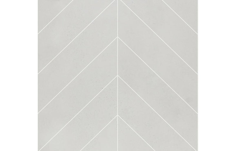 Fibo Urban - Grey Cement (Chevron) - Single