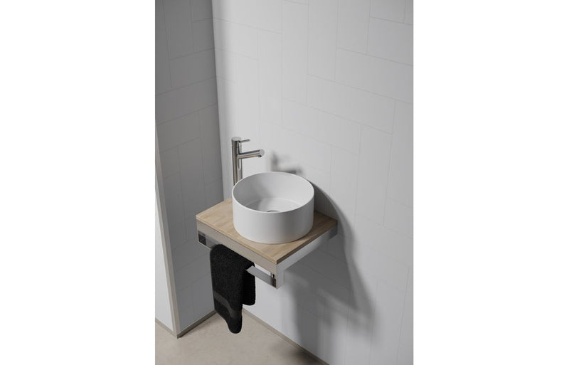 Fibo Urban - Denver White (Straight Herringbone) - Single