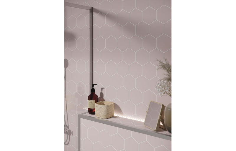 Fibo Urban - Dusky Pink (Hexagonal) - Single