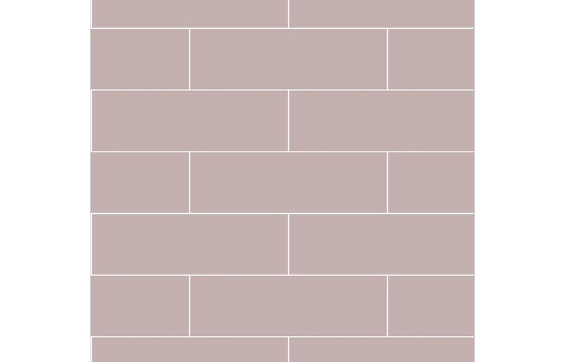 Fibo Urban - Dusky Pink (Metro Brick) - Single