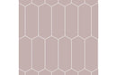 Fibo Urban - Dusky Pink (Elongated Hexagonal) - Single