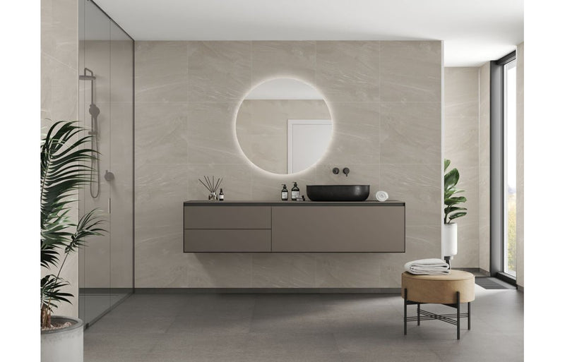 Fibo Scandinavian - Beige Stone (Tile Effect) - Pk/2