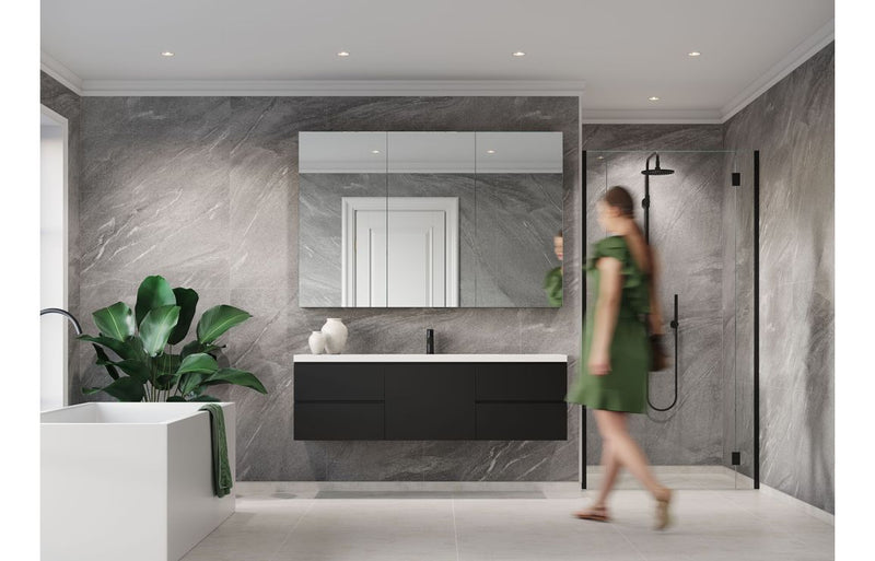 Fibo Scandinavian - Grey Stone (Tile Effect) - Pk/2