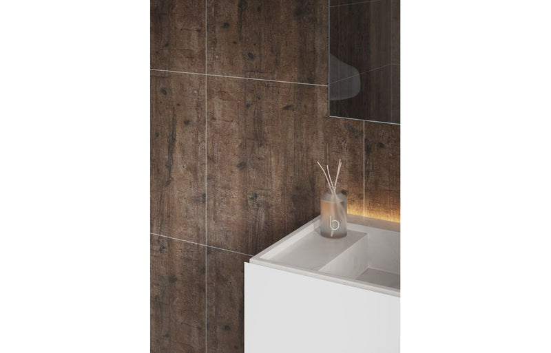 Fibo Scandinavian - Rough Wood (Tile Effect) - Pk/2