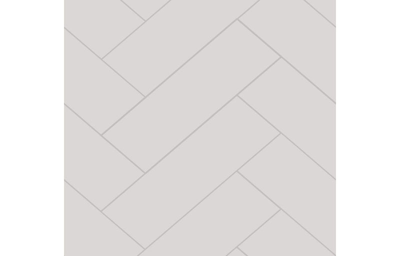 Fibo Urban - White Silk (Herringbone) - Pk/2