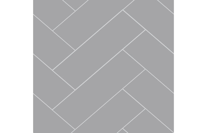 Fibo Urban - Medium Grey (Herringbone) - Pk/2