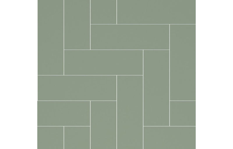 Fibo Urban - Olive Green (Straight Herringbone) - Pk/2