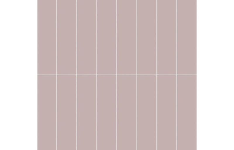 Fibo Urban - Dusky Pink (Stacked Subway) - Pk/2