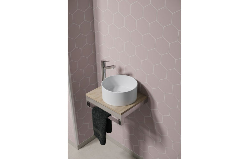 Fibo Urban - Dusky Pink (Hexagonal) - Pk/2