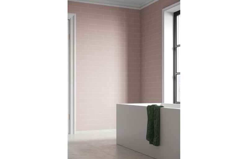 Fibo Urban - Dusky Pink (Metro Brick) - Pk/2