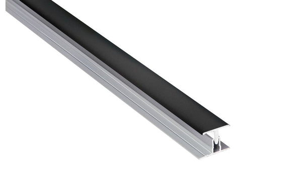 Fibo Black H-Shaped Stacking Profile 2.4m