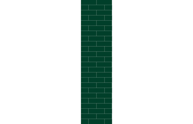 Fibo Urban - Bottle Green (Metro Brick) - Single