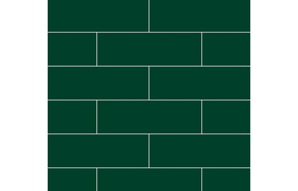 Fibo Urban - Bottle Green (Metro Brick) - Single