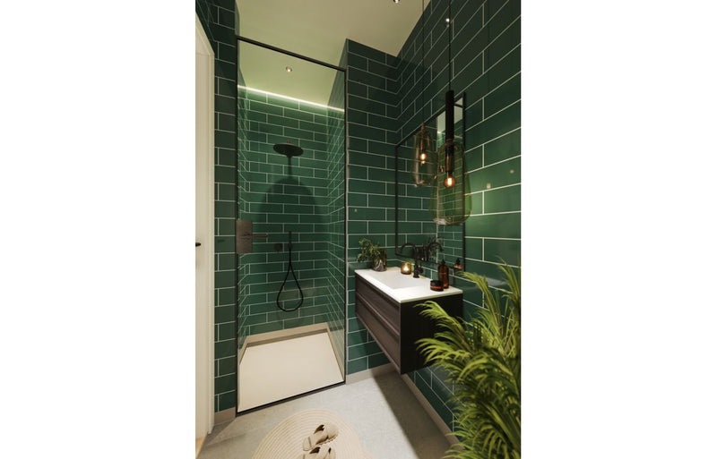 Fibo Urban - Bottle Green (Metro Brick) - Pk/2