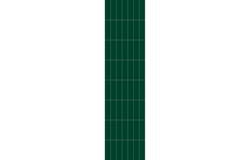 Fibo Urban - Bottle Green (Stacked Subway) - Single