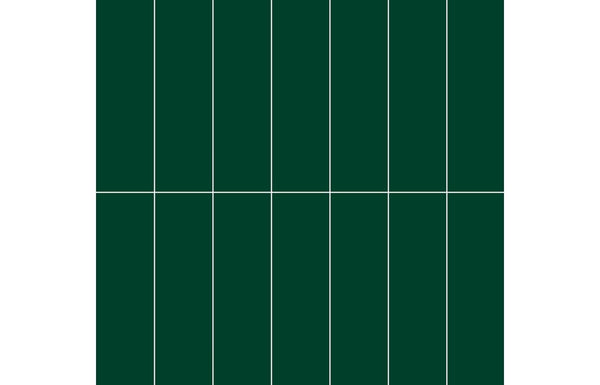 Fibo Urban - Bottle Green (Stacked Subway) - Single