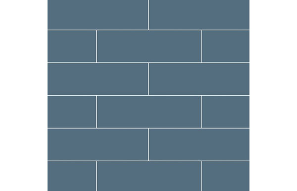 Fibo Urban - Dusty Blue (Metro Brick) - Single