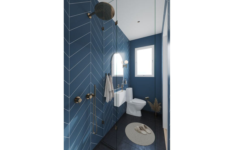 Fibo Urban - Dusty Blue (Chevron) - Single