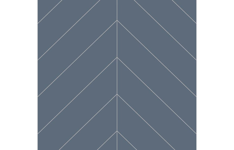 Fibo Urban - Dusty Blue (Chevron) - Single