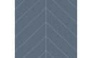 Fibo Urban - Dusty Blue (Chevron) - Pk/2