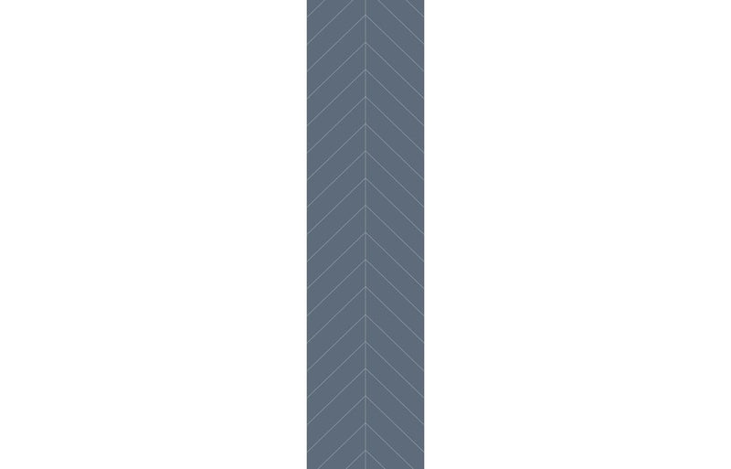 Fibo Urban - Dusty Blue (Chevron) - Pk/2