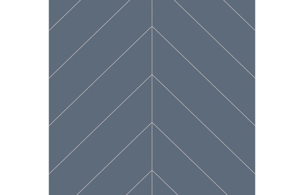 Fibo Urban - Dusty Blue (Chevron) - Pk/2