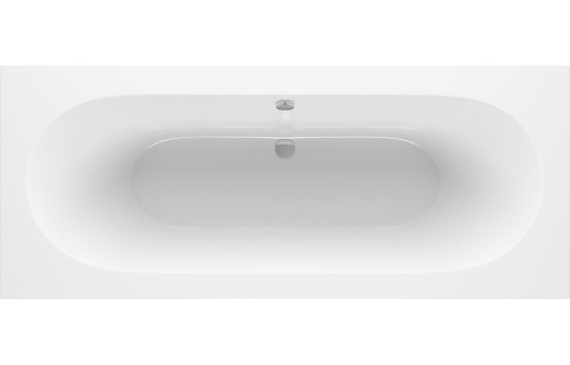 Arryn Round Double End Supercast 1800x800x550mm 0TH Bath with Legs